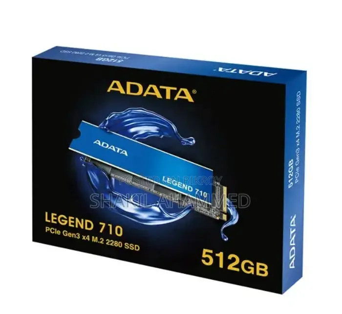 Adata Legend 710, M.2 NVMe 512GB SSD (Brand New)