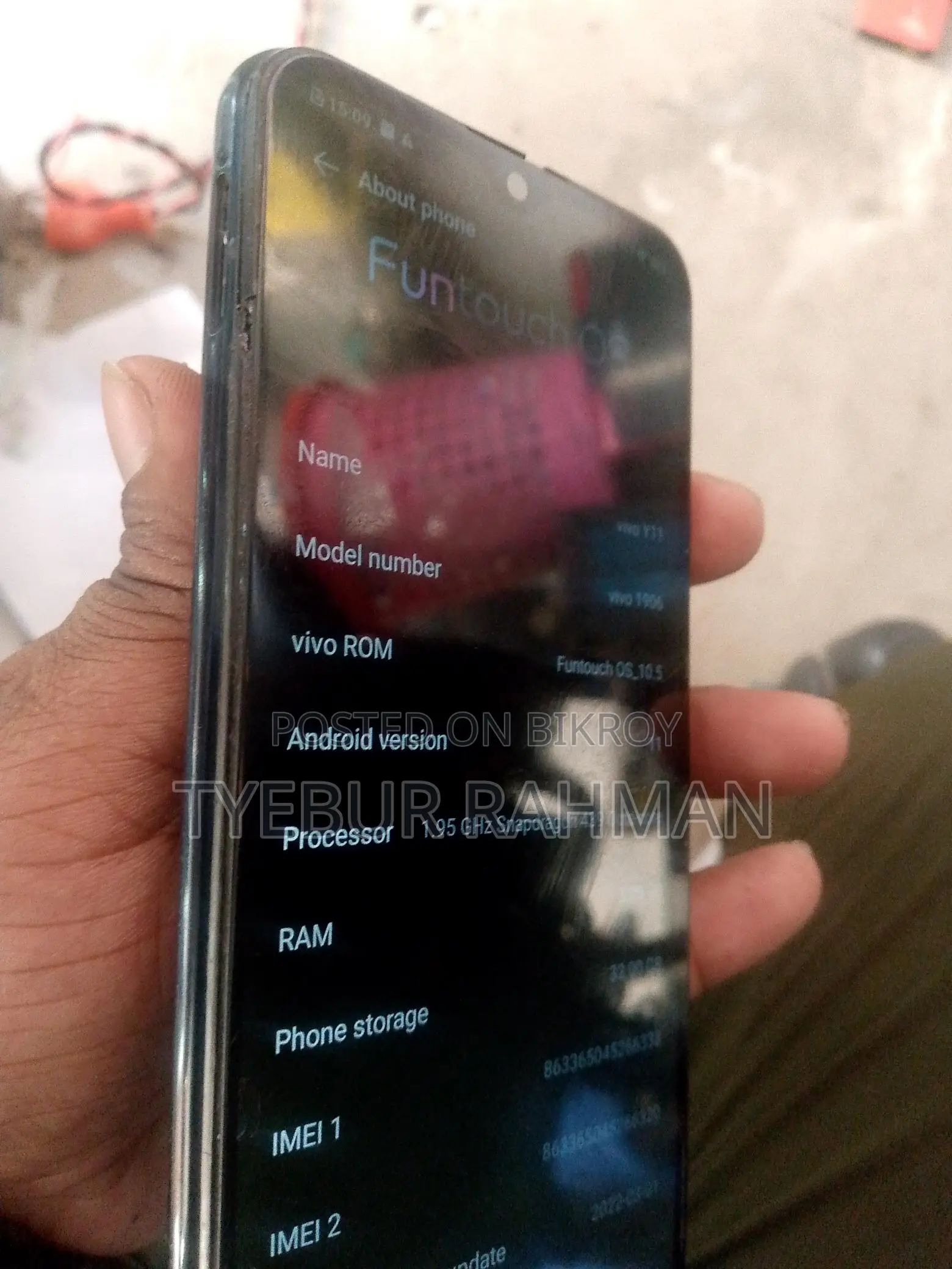 Vivo Y11 3GB (Used)