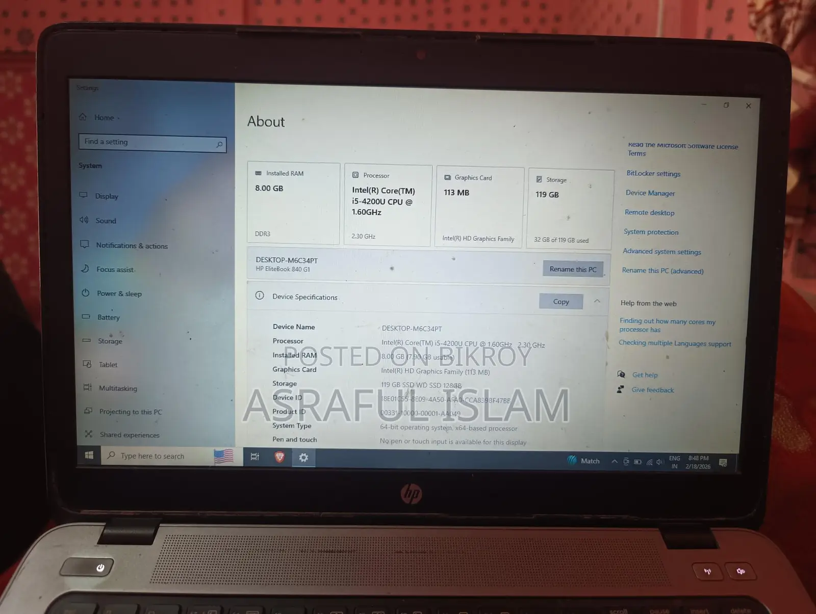HP Core i5