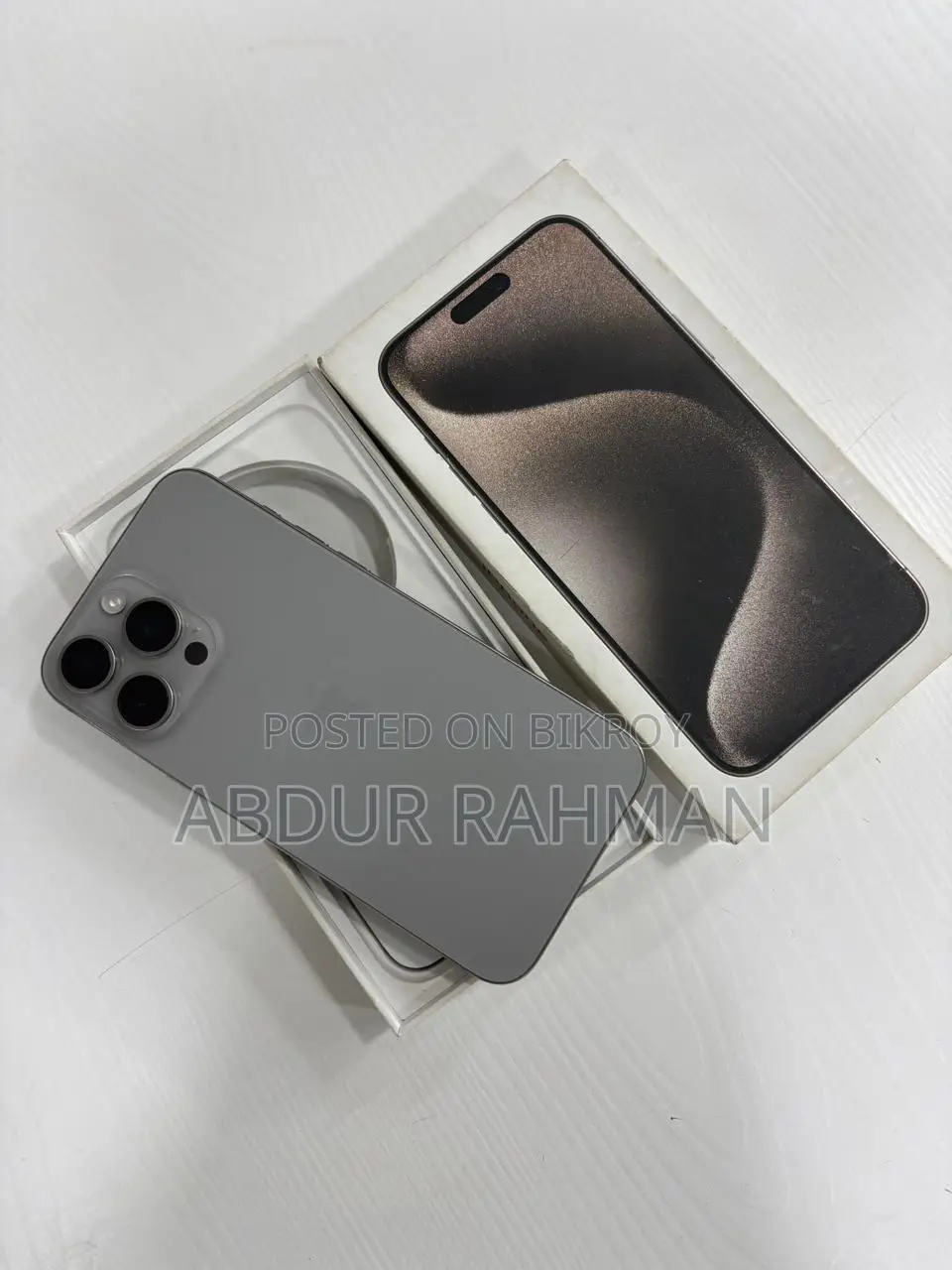 Apple iPhone 15 pro max 512gb (Used)