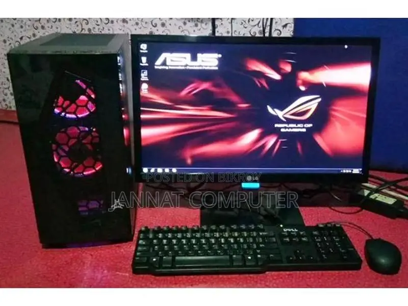 বিশাল ছাড় Core i5 PC +এইচডিডি 1000GB+এসএসডি 128GB+8GB Gfx+এইচপি 19'' LED
