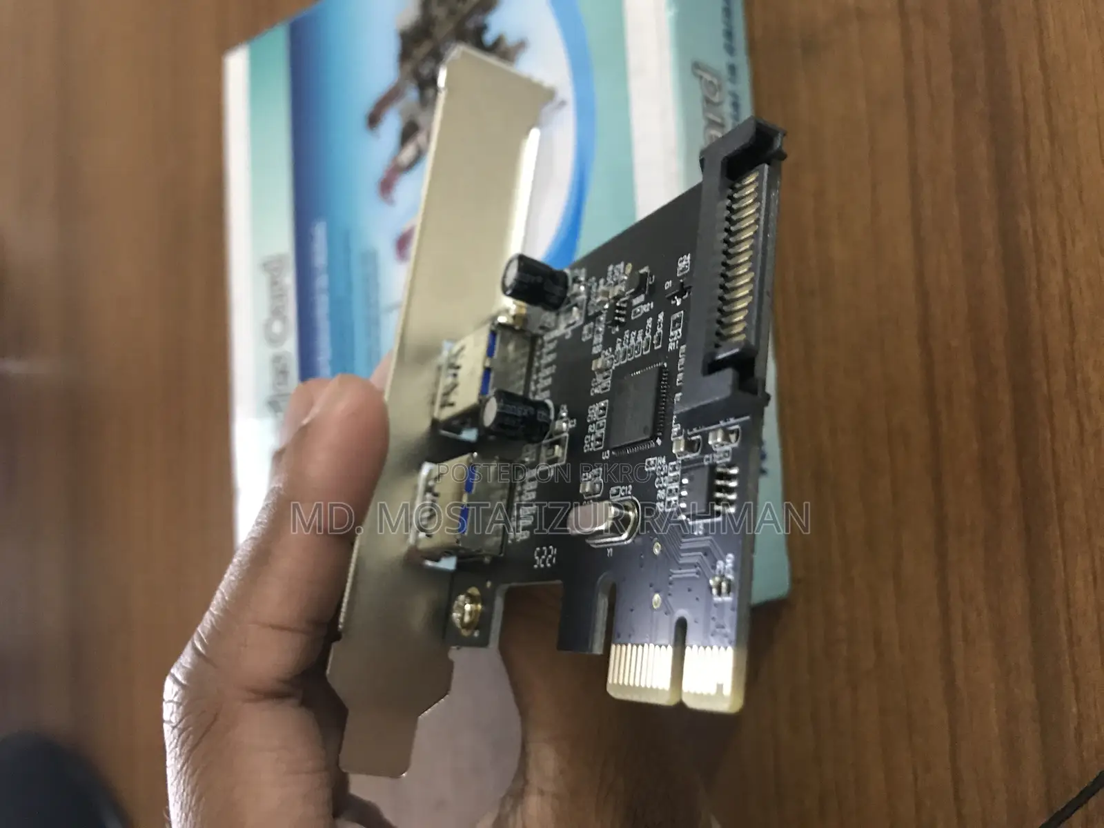 পিসিআই ই ইউএসবি কার্ড