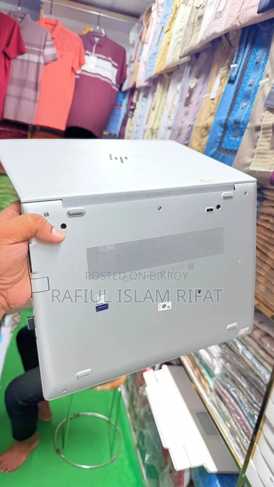 HP EliteBook Laptop Core i5 8th Gen.