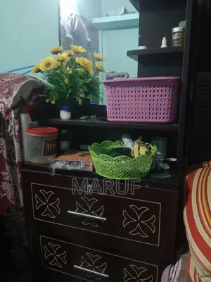 Bed, wardrobes and table combo sell
