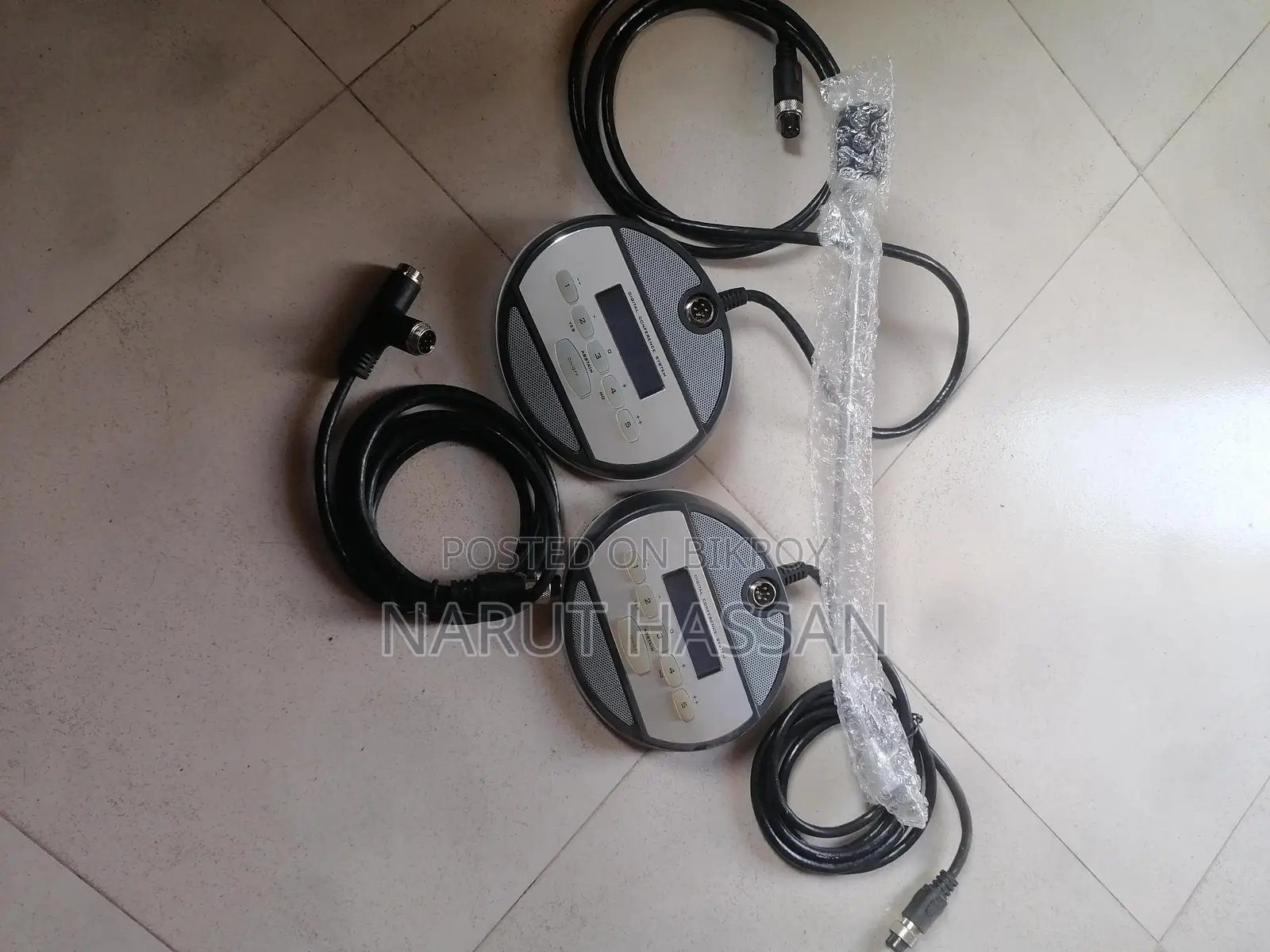 ITC TS-0627A Conference System Microphone (2 Pcs Set) – Good Condition