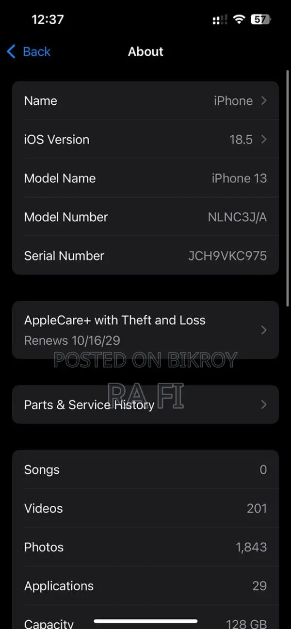 Apple iPhone 13 (Used)