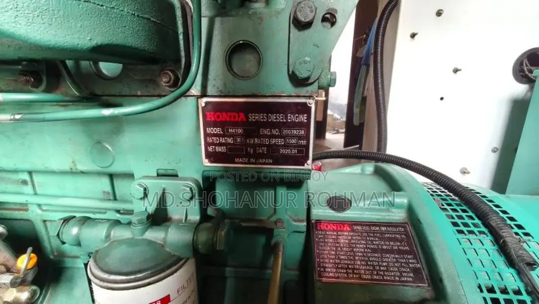 HONDA SERIES DIESEL ENGINE MODEL H4100