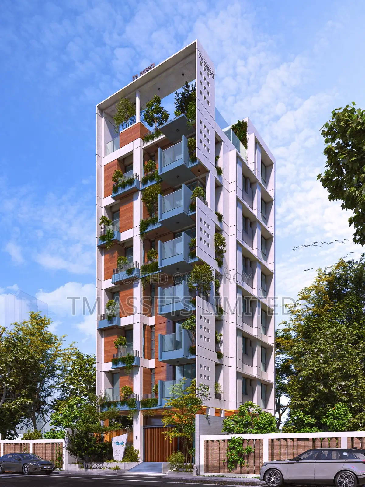 আফতাবনগর, ঢাকায় দক্ষিণমুখী ১৪৫০ বর্গফুটের ফ্ল্যাট বিক্রয়