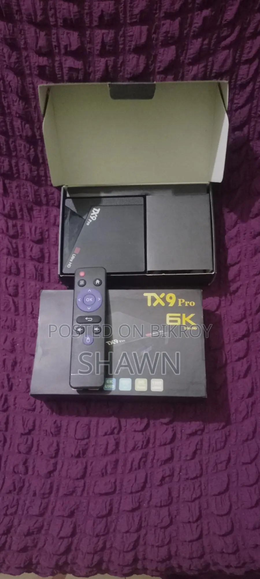 Android TV Box Tx9pro 6K Ultra HD