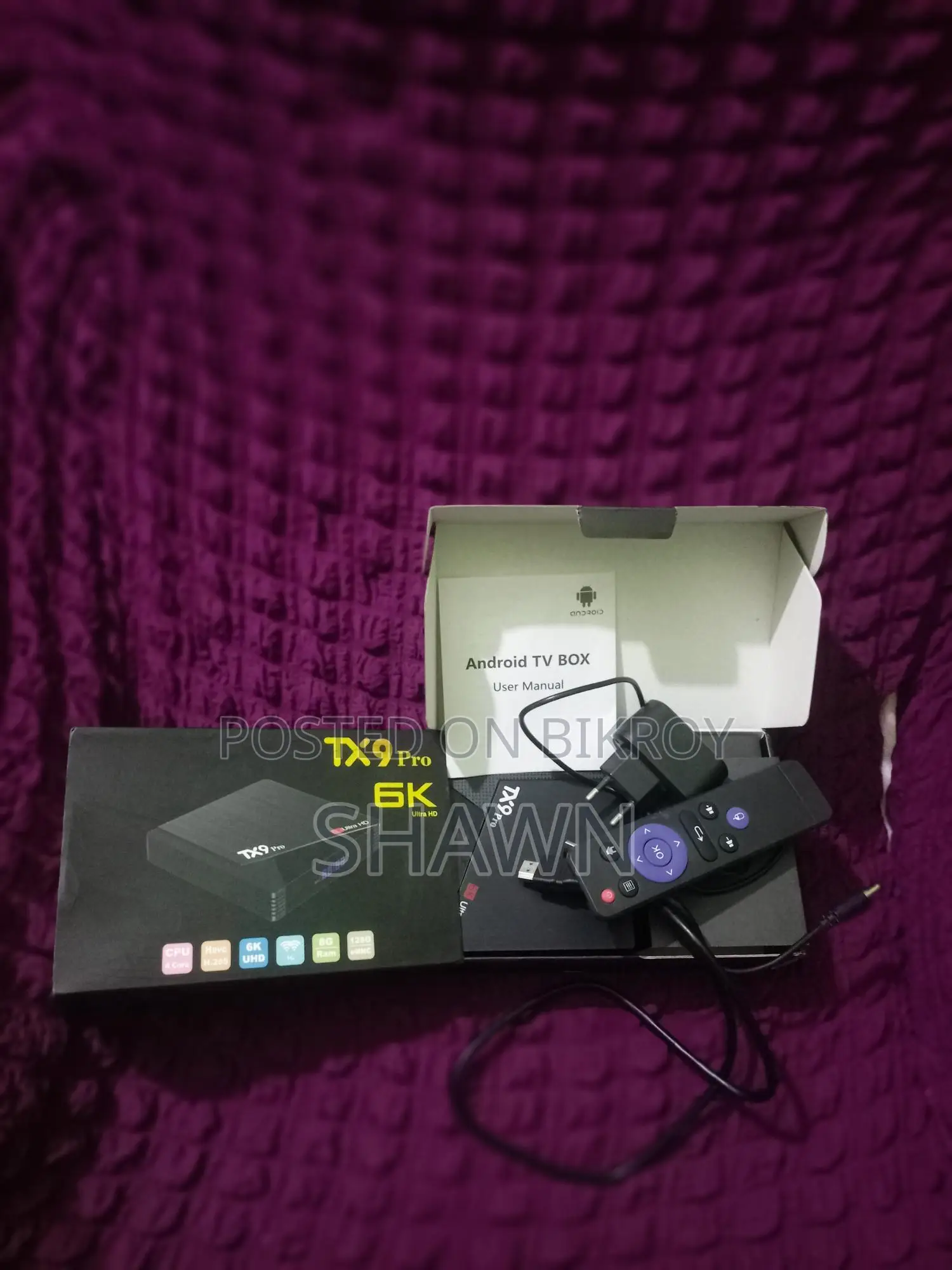 Android TV Box Tx9pro 6K Ultra HD