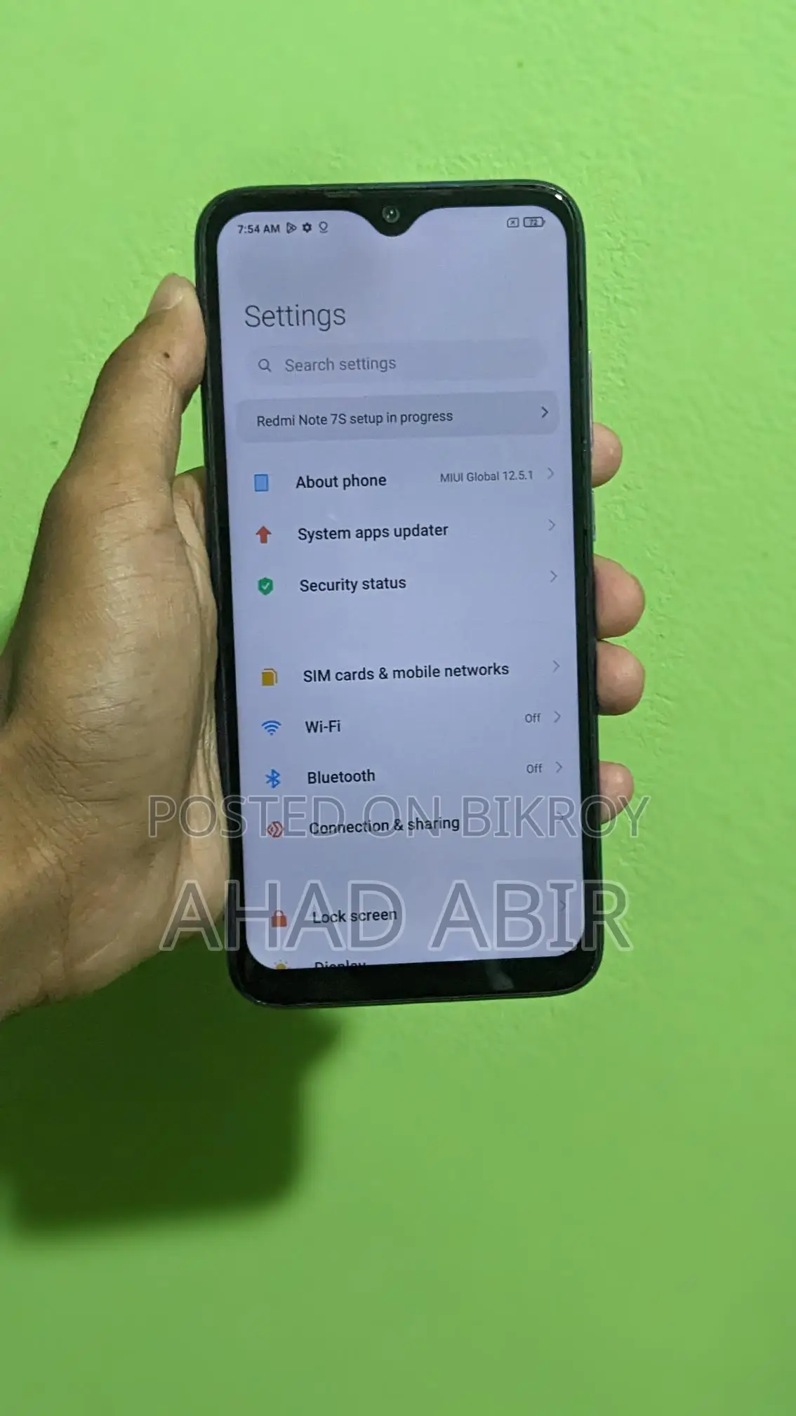 Xiaomi Redmi Note 7s . (Used)