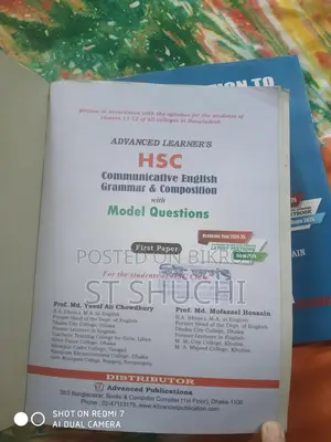 Advanced Learner's Book Hsc 2026