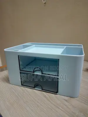 নীল ডেস্ক অর্গানাইজার
