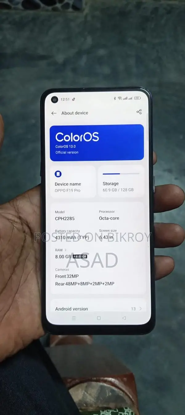 OPPO F19 Pro (Used)