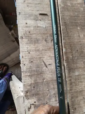 12ft Fishing Rod, Reel, and Line for Sale - Urgent