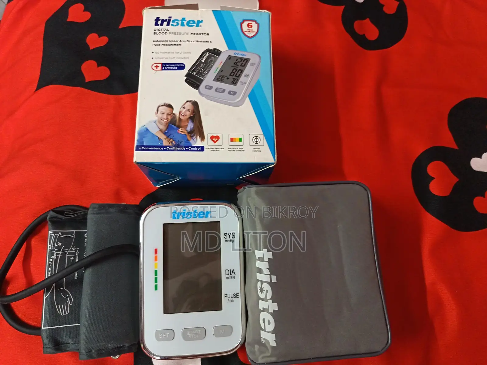 High-Quality Blood Pressure Monitor Imported from Dubai