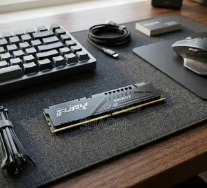 Kingston Fury Beast 16gb Ddr5 5600mhz Black Heatsink Desktop Ram