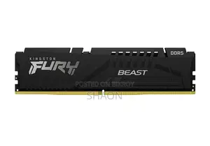 Kingston Fury Beast 16gb Ddr5 5600mhz Black Heatsink Desktop Ram