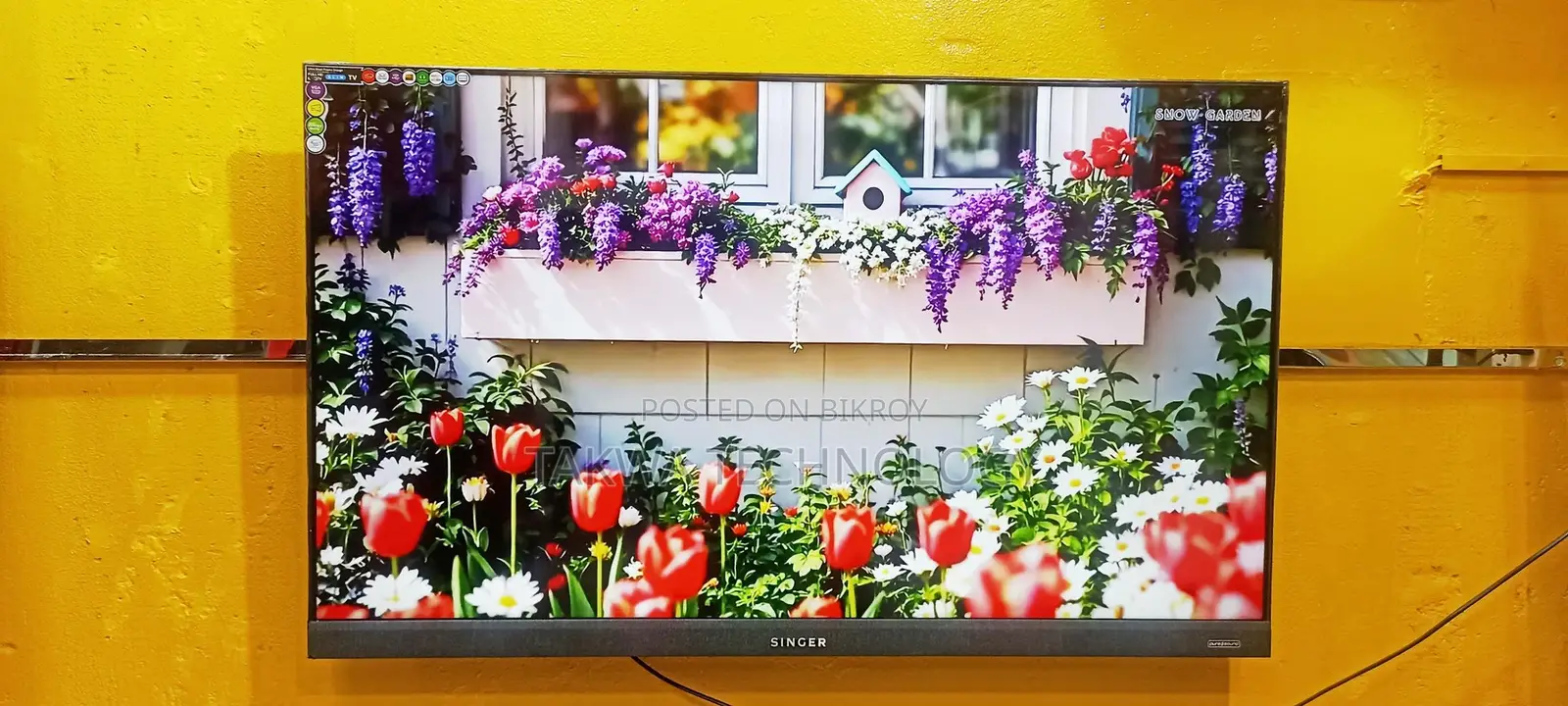 SINGER-50" Inche Android Framless Voice Control TV