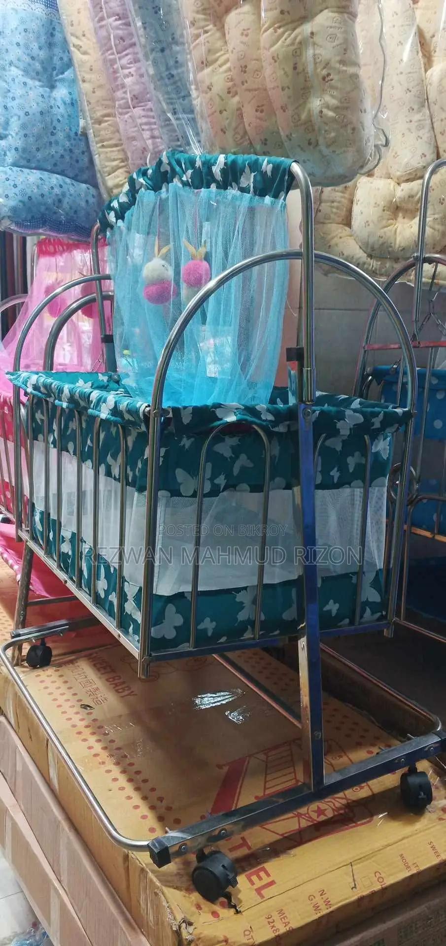 Durable SS Baby Cradle