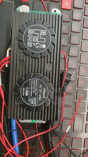 LiFePO4 4s 12v 120a স্মার্ট BMS ব্যাটারি + ব্লুটুথ/ওয়াইফাই মডিউল