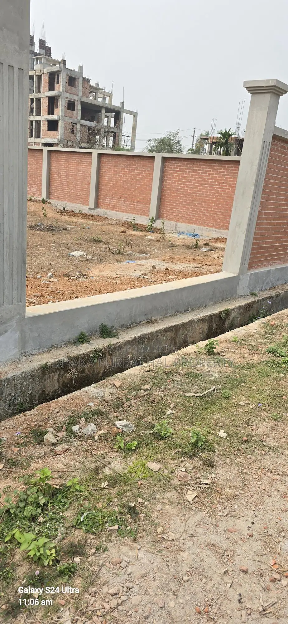 পূর্বাচল সেক্টর -১৭ ব্যবসায়ী ক্যাটাগরি ৫ কাঠা প্লট বিক্রয়