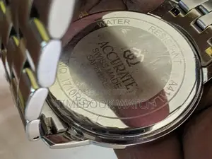 ACCURATE Swiss Watch Beautiful ডায়াল Display Color