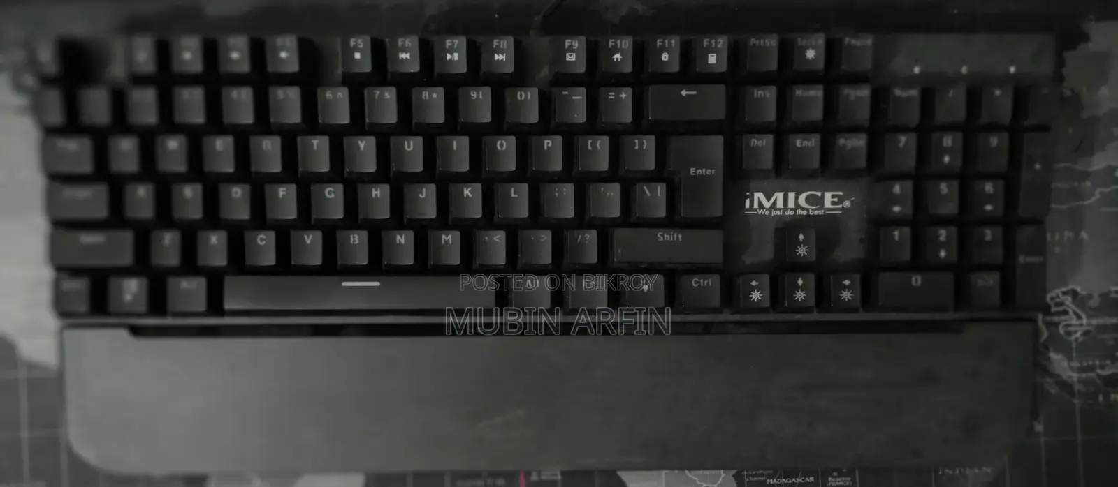Imice Gk-600 Wired Mechanical Gaming Keyboard.