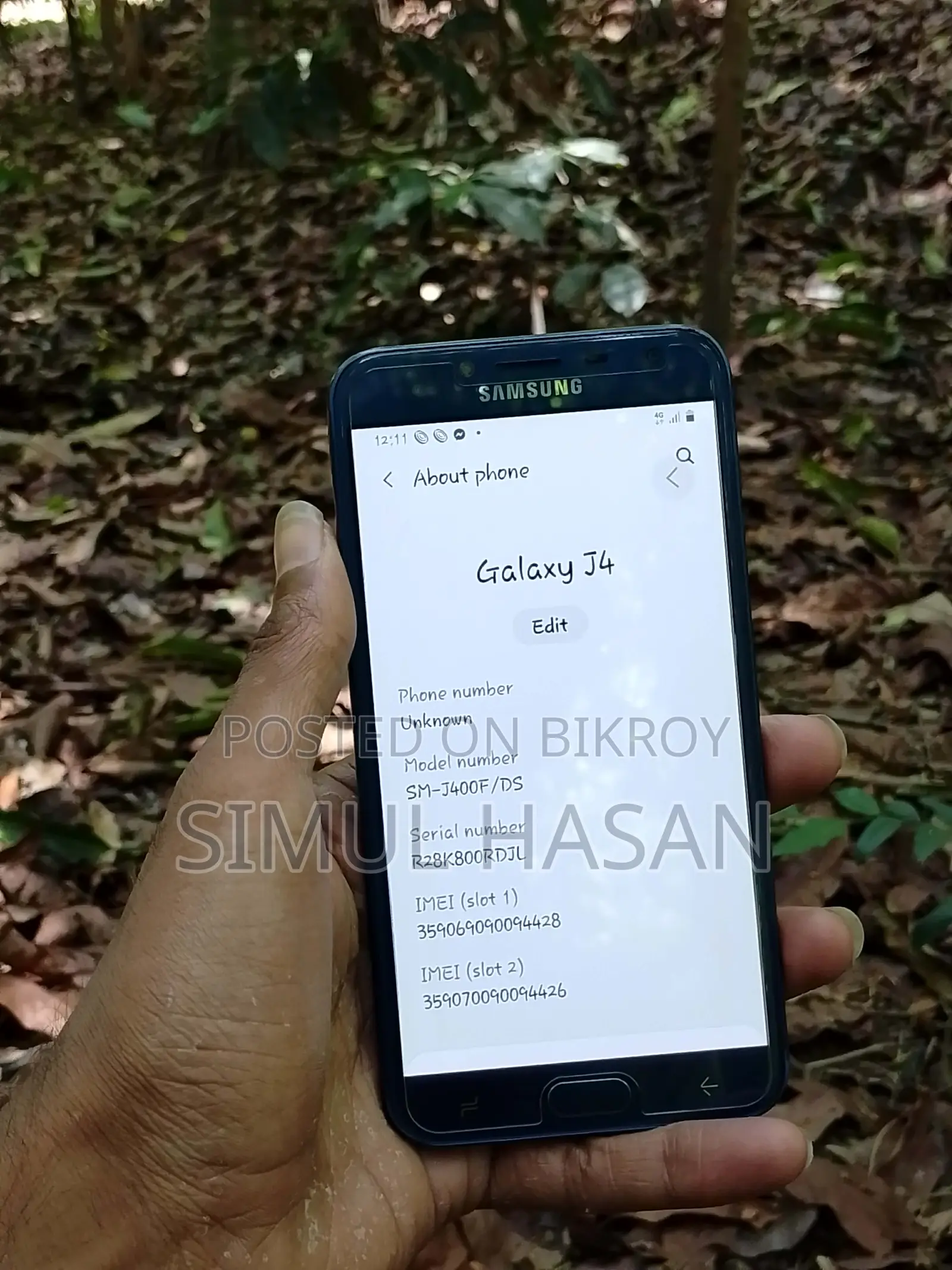Samsung Galaxy J4 . (Used)