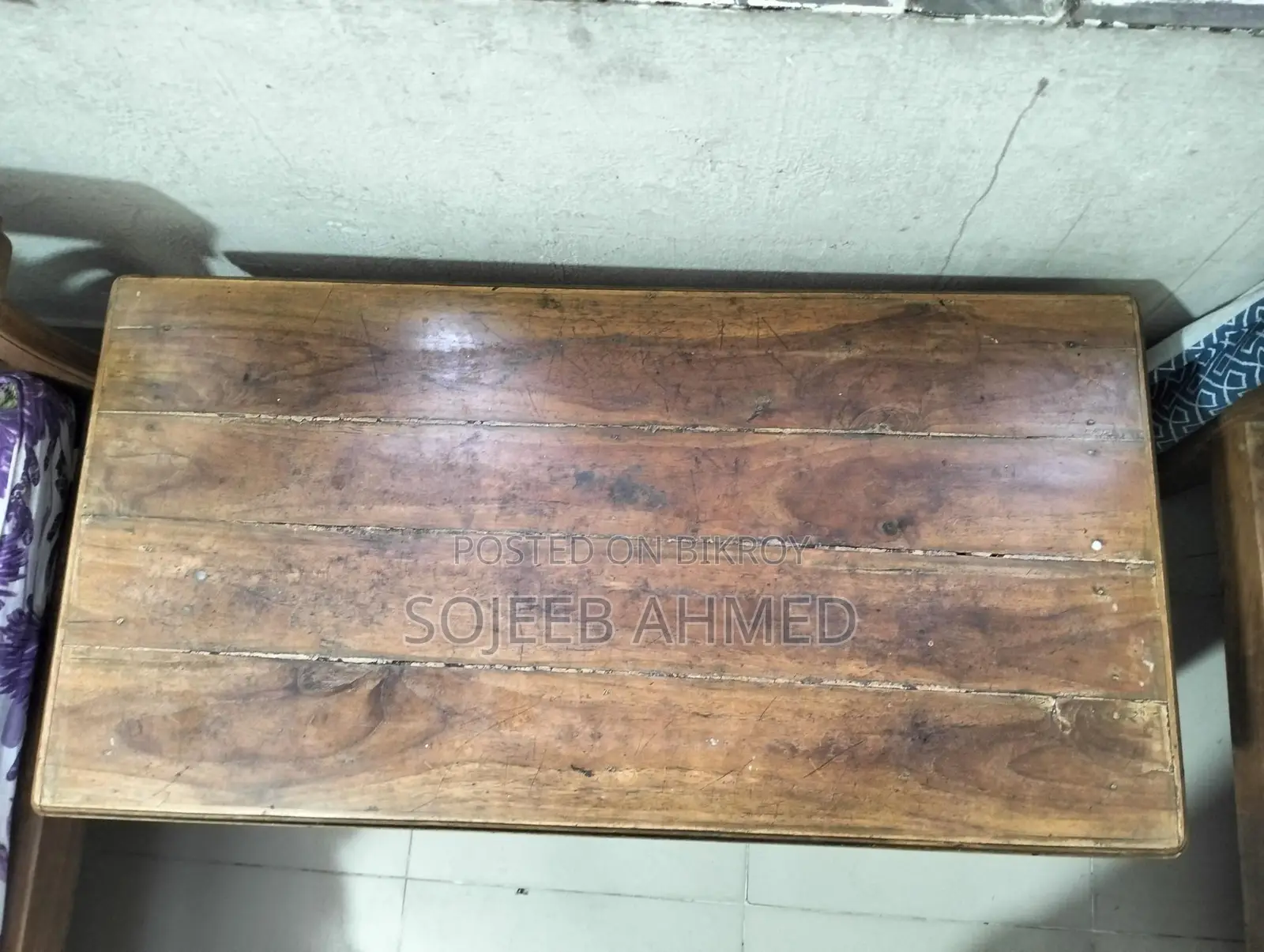 Sofa set made of original Teak wood