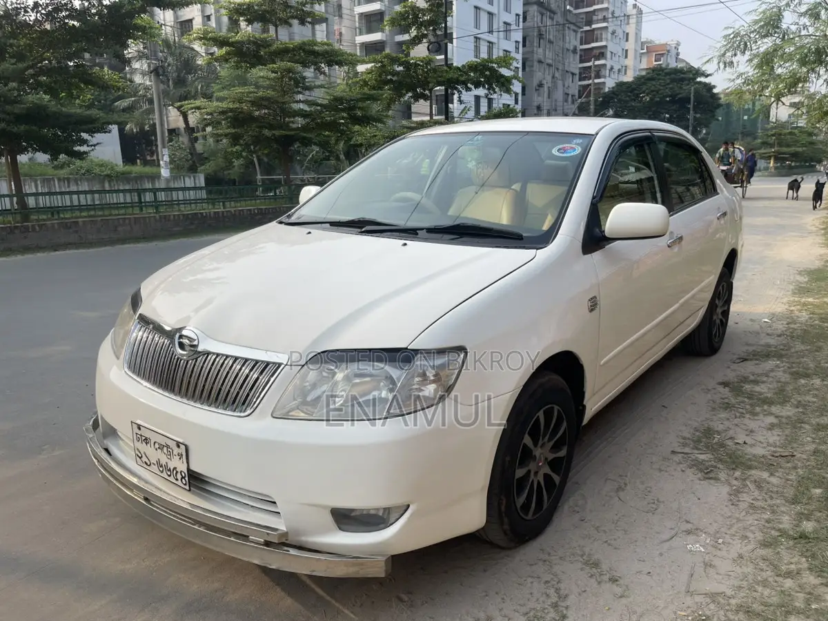 টয়োটা এক্স করোলা ভাড়ার জন্য / উবার ব্যবসা