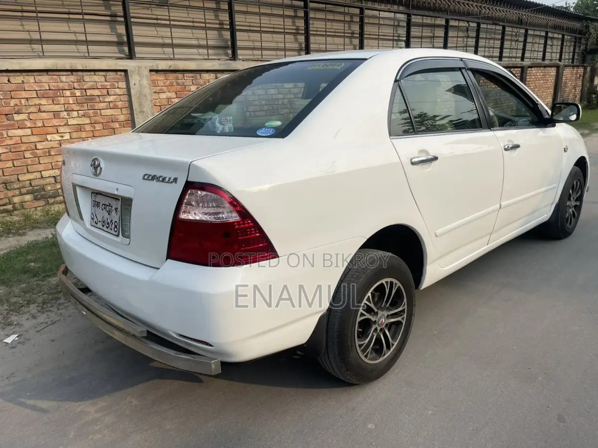 টয়োটা এক্স করোলা ভাড়ার জন্য / উবার ব্যবসা