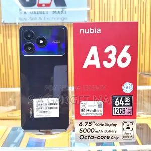 ZTE Nubia A36 ` (Brand New)
