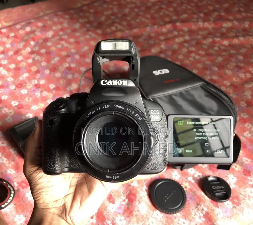 Canon 700d Lans 50mm 1.8 Stm বিক্রি করা হবে