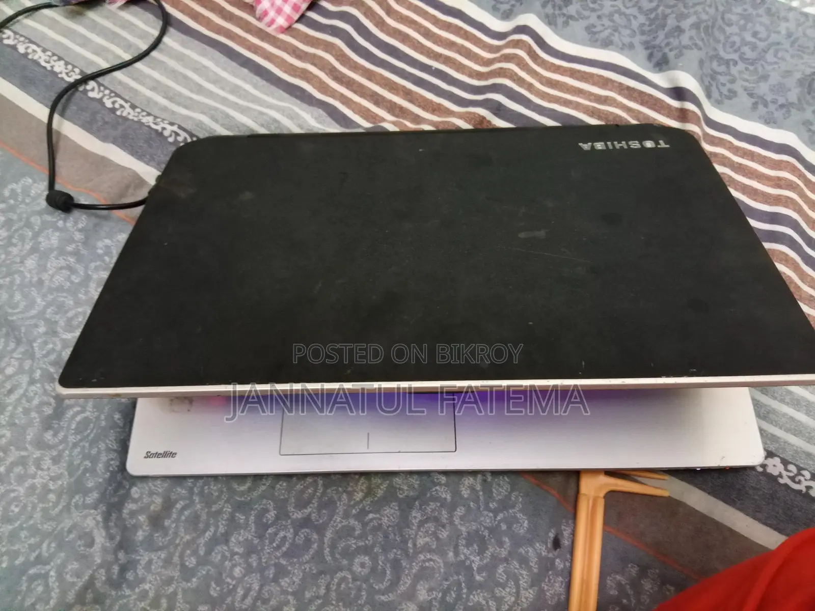 Toshiba satellite 15.6 AMD A8 Quad Core 8Gb TB Battery dead 15k