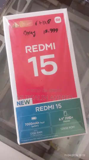 Xiaomi Redmi 15 256 GB Gray
