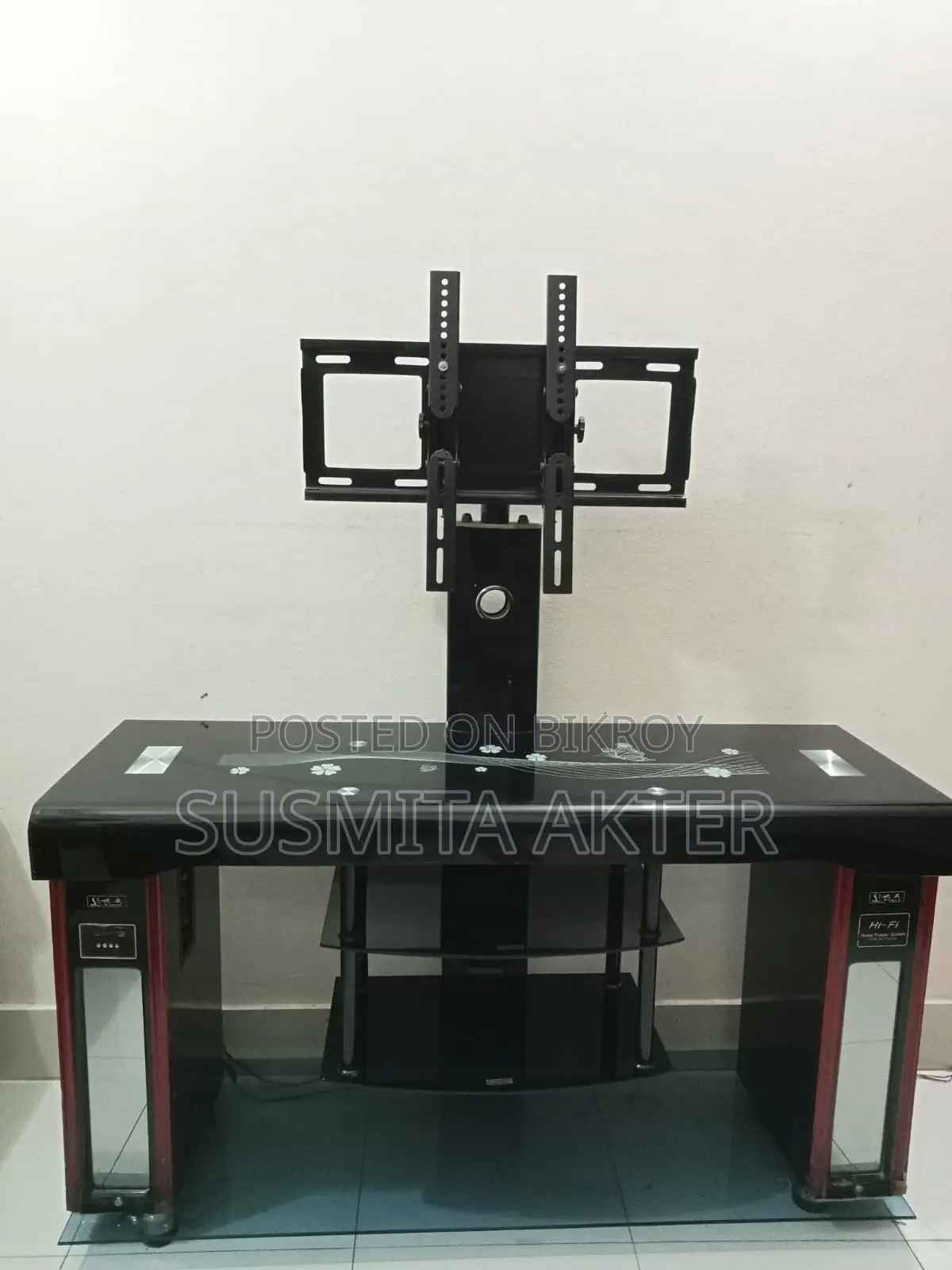 সাউন্ড বক্স সিস্টেম কাচের টিভি টলি