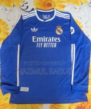 Real Madrid Away Jersey Full Sleeve 25/26