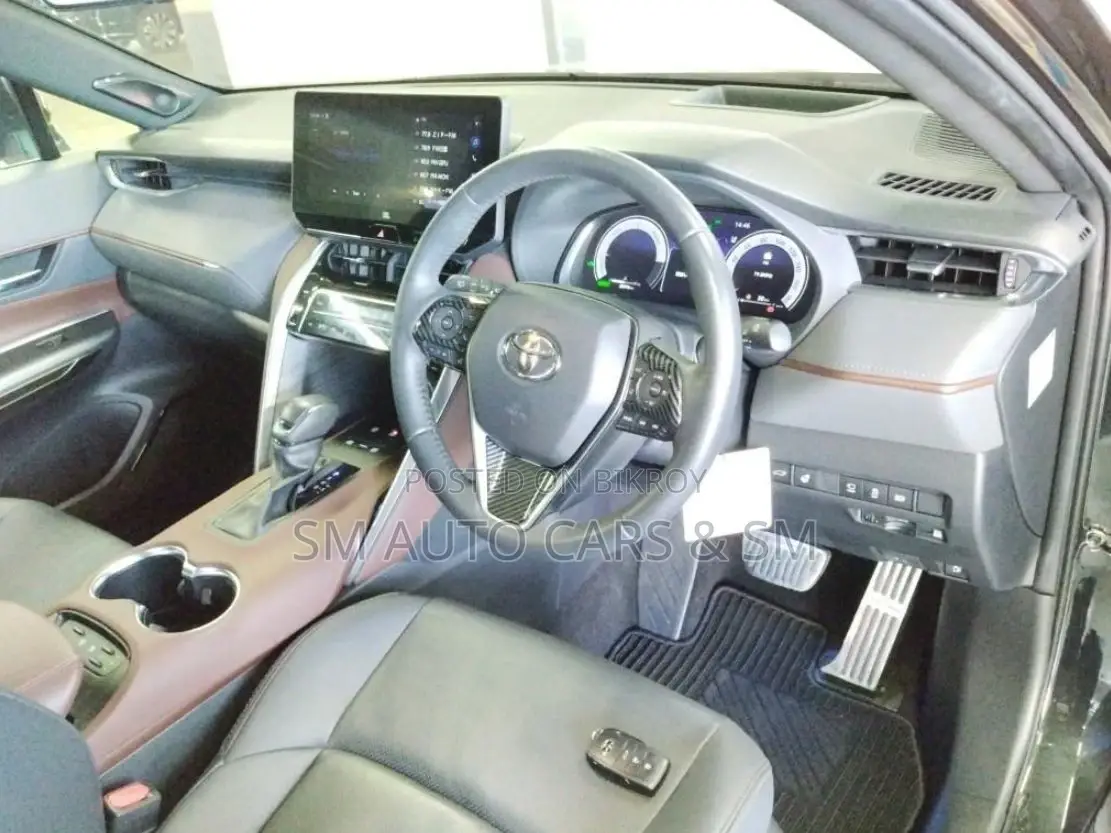 Toyota Harrier Hybrid Z Black Color 2023