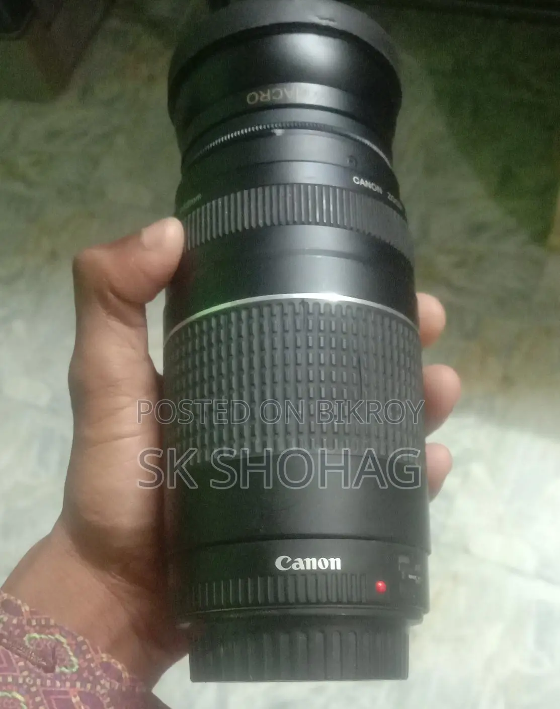 Canon lens