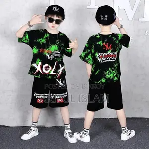 Stylish T-Shirt and Pant Combo Set for Boys