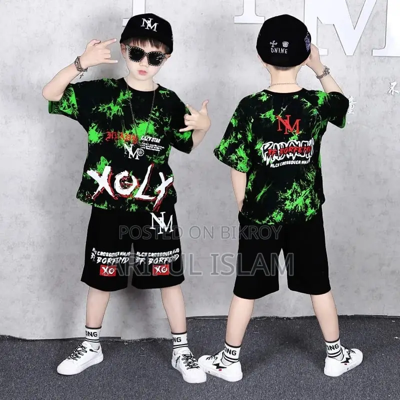 Stylish T-Shirt and Pant Combo Set for Boys