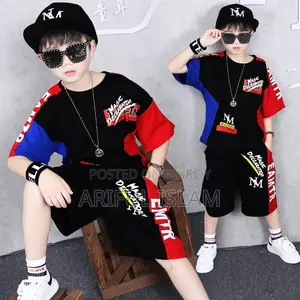 Stylish T-Shirt and Pant Combo Set for Boys