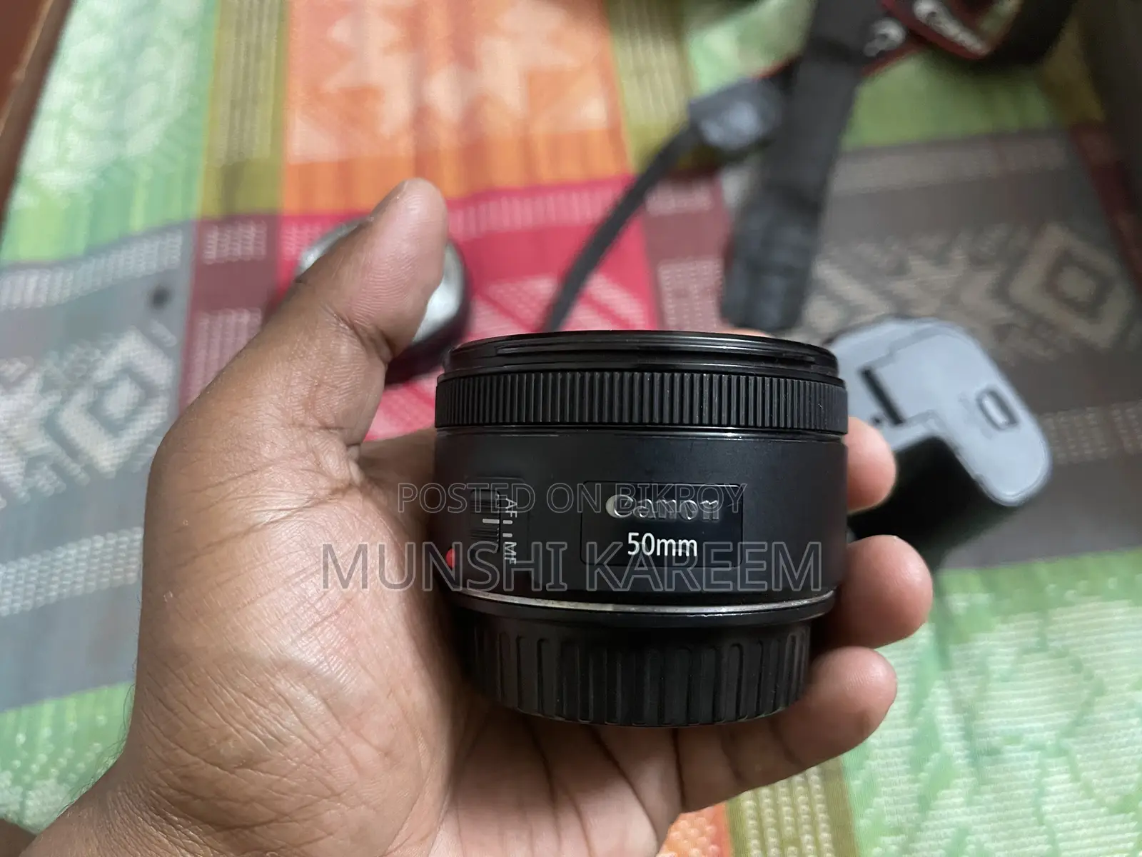 Canon R6 with 3 lenses and flash
