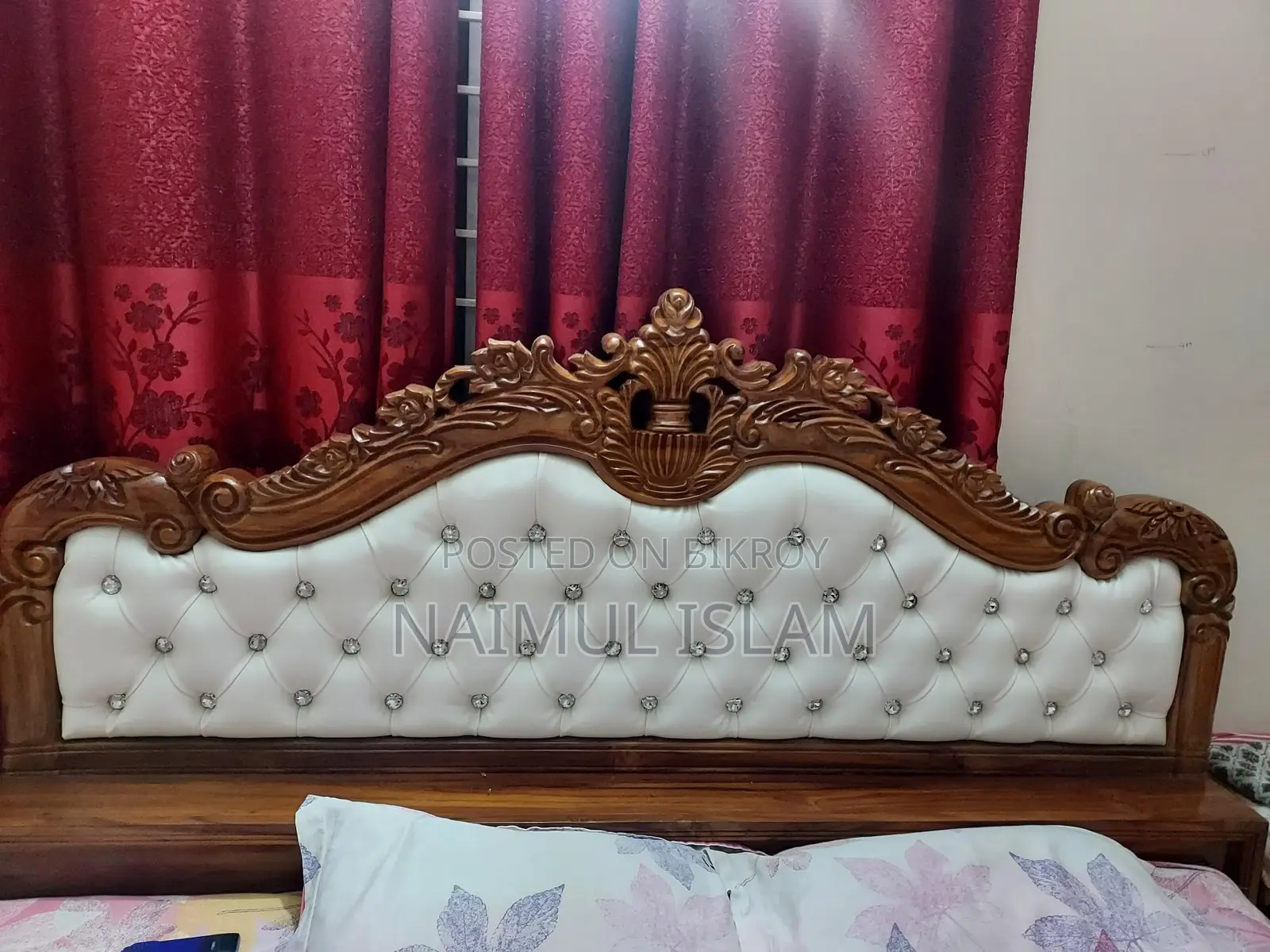 সেগুন কাঠের খাট