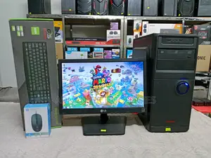 Intel Dual Core & LG 16” LED Budget Desktop Computer Setup