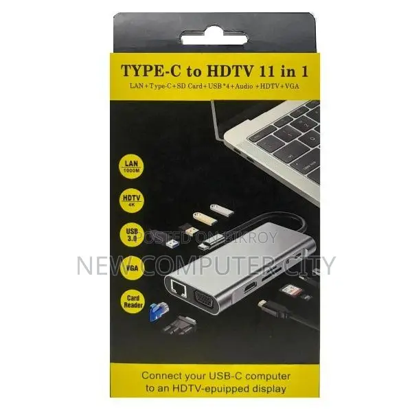 TYPE-C to HDTV 11 in 1