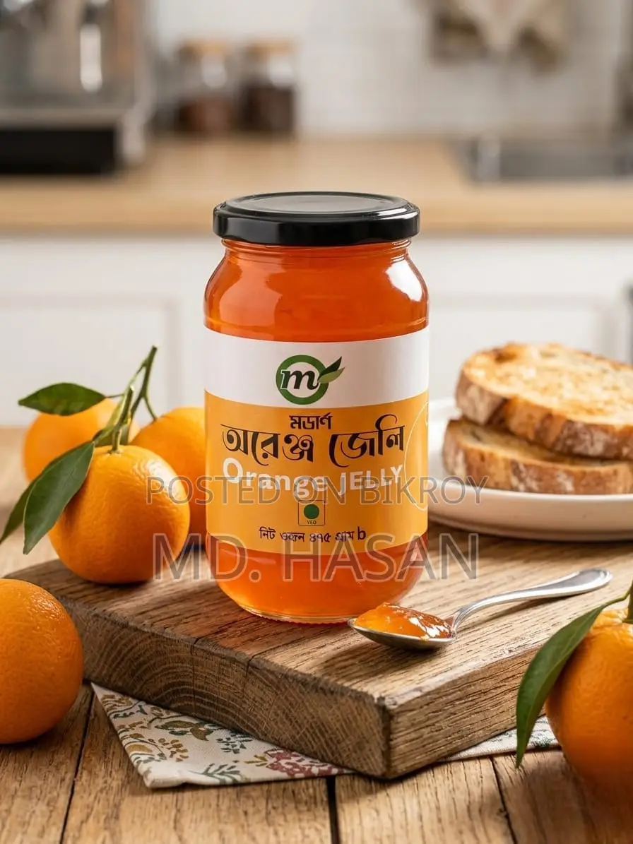 Bring a Fresh Taste to Your Breakfast! Modern Orange Jelly 🍊🍞