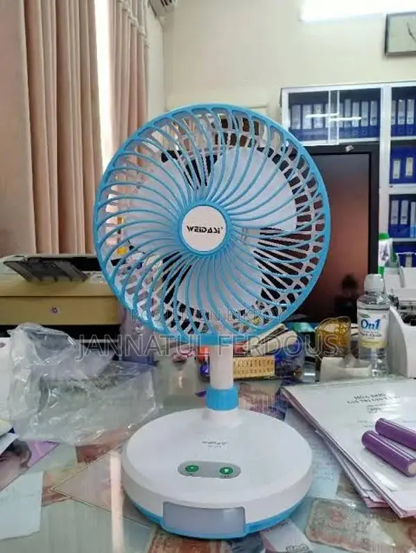 Weidasi Wd-219 Portable Rechargble Fan