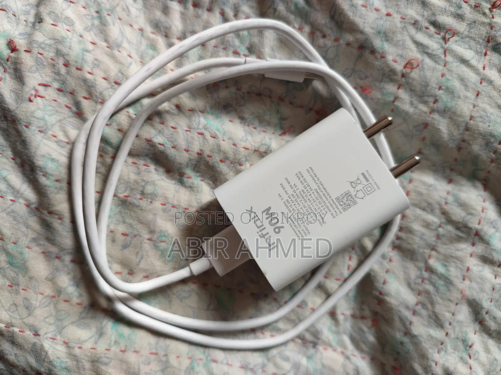 Infinix 90w Charger with Cable